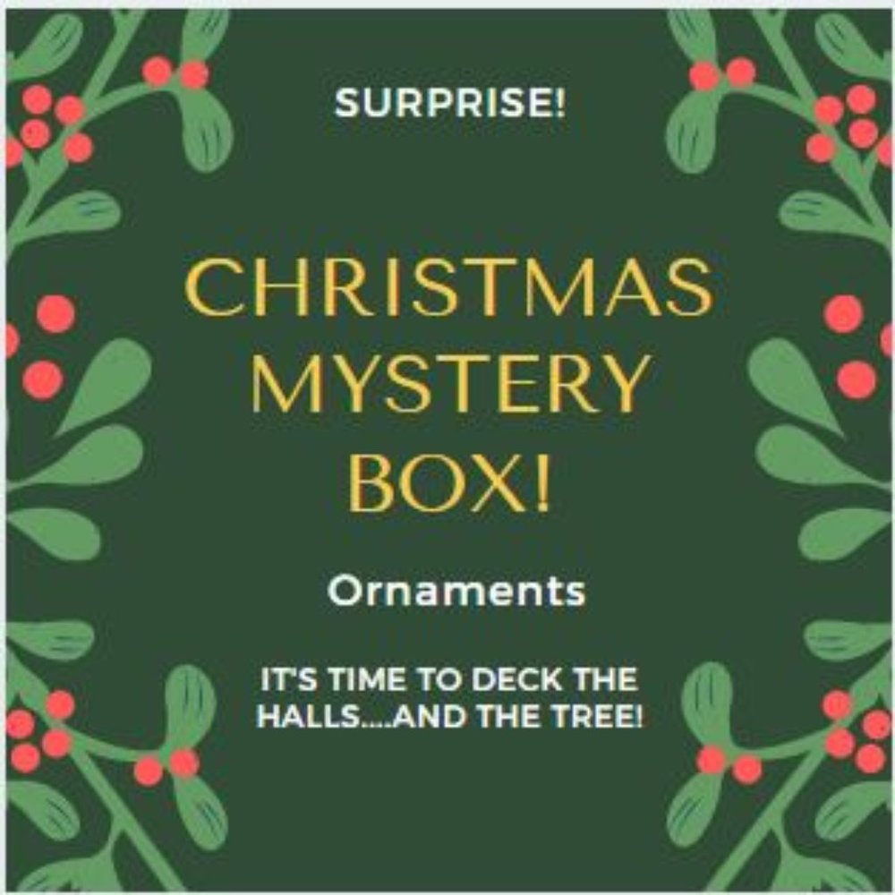 Christmas MYSTERY BOX! Ornaments - "Elegance" Theme